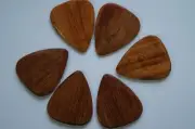Timber Tones Luxury Wood Guitar Pick - Mimosa - Single Pick