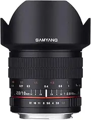 Samyang 10mm F2.8 ED AS NCS CS Ultra Wide Angle Fixed Lens for Fuji X Mount Digital Cameras (SY10M-FX)