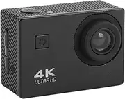 Action Camera 4K, HD Wide Angle Camera with 2 Inch IPS Screen, Versatile Small Wearable Video Camcorder Anti Shake with Components for Cycling