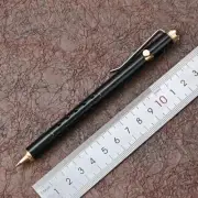 Hot EDC Aluminium Alloy Brass Pocket Ballpoint Pen Working Office Signature Gift