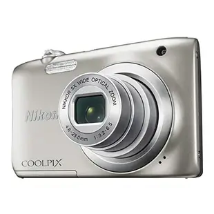 [日本二手商品] 尼康數碼攝像頭Coolpix A100光學5 x 205萬像素銀A100SL