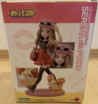 Japan Authentic Pokemon ARTFX J Serena with Fennekin Figure