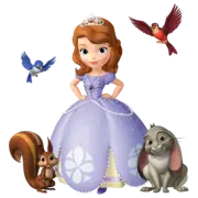 Sofia The First Iron On Transfer For Light Fabric
