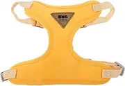 CAPASTEC Soft Cat Harness and Leash Set, Breathable Kitten Harness, Yellow, L