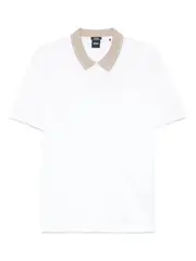 [BOSS] H-Phillipson polo shirt M White