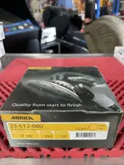 Mirka 23-612-080 Sandpaper 5" 80 Grit Grip Disc