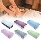 Reusable Beauty Massage Table Cover SPA Bed Salon Couch Sheet W/ Face Hole 1X2 m