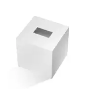 DECOR WALTHER KB 83 Tissue Box Square- White Matt