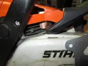 Stihl 029 039 copper cooling plate racing more power laser cut