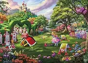 Ceaco - Thomas Kinkade - Disney - Queen of Hearts - 1000 Piece Jigsaw Puzzle