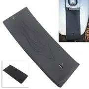 For Harley Fat Boy EFI FLSTFI FLSTF Flame Pattern Black Gas Fuel Tank Panel Bib