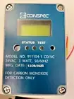 CONSPEC 911154-1 CO/VC garage fan carbon monoxide detector