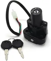 Motorcycle Ignition Switch Lock Key Sets for Yamaha TTR225 XT225WE XT225W SR125 RZ50 4JG-82501-11 4JG-82501-10 4JG-82021-11 Moto