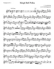 Sleigh Bell Polka German Band/Brass Quintet/Oktoberfest Band Sheet Music
