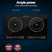 Electric Induction Cooktop 68cm Portable Kitchen Ceramic Glass Cooker AU