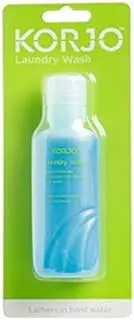 Korjo Laundry Wash, 100 ml of Detergent, for Travel Tablespoon