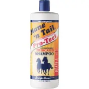 Mane 'n Tail Pro-Tect 32 Oz. Medicated Horse Shampoo 544606 Mane 'n Tale 544606