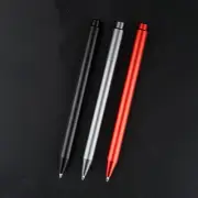 EDC Portable Aluminum Alloy Push Switch Ballpoint Signature Pen Ballpoint Pen