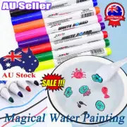 12 Colors Magical Water Painting Pen Magic Doodle Drawing Pens -with SpoAL