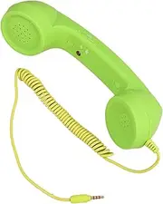 Angoily Landline Handset Vintage Style Telephone Handset with Jack Compatible with Smartphones Call Quality Easy to Use and Handle Lightweight Design Suitable for Various Phone Models