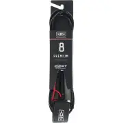 Ocean and Earth One XT Premium Surfboard Leash - 8' Black