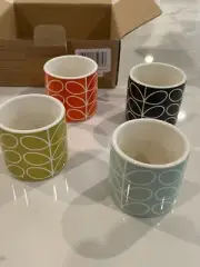 Orla Kiely set of egg cups - New in Box!