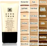 Avon True Color IDEAL NUDE Liquid Foundation MOCHA ~ SEALED BOX ~ NEXT DAY SHIP