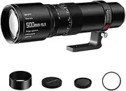 [TTARTISAN] 500mm F6.3 f/6.3 Full Frame Super Telephoto Manual Lens for Canon EF-Mount Cameras EOS-1D X Mark III, EOS 5D Mark IV, EOS 6D Mark II etc