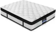 Double Mattress Bed Foam Mattresses 31Cm Thickness, with 5-Zone Pocket Spring Sy