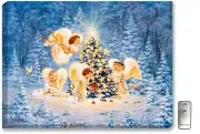 Glow Décor Silent Night, Gentle Light Wall Art