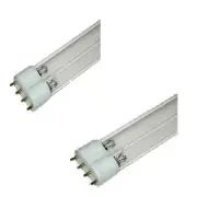 Twin Pack 36 Watt UVC Replacement UV PLL 4 Pin Light Bulbs For Pond UVC Filters