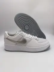 Nike Air Force 1 Low Unity Whte Silver Shoes FD0937-100 Men’s Size 10.5