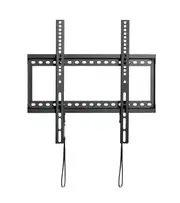 Brateck Fixed TV Wall Mount For 32'-70' up to 75KG, VESA Compatible: 50x50,75x75,100x100,100x150,100x200,200x200,300x200,200x400 Fine Texture Black