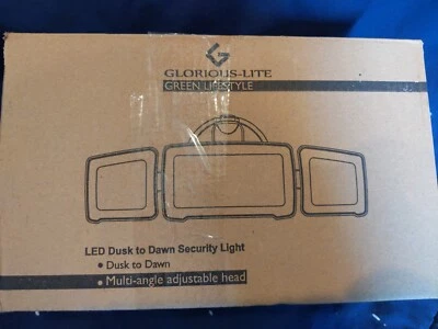 GLORIOUS-LITE Dusk to Dawn Security Light with 3500LM, 35W Flood Lights Outdo...