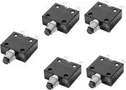 Anneome 5pcs Auto Circuit Breaker Thermal Circuit Breaker Circuit Breaker for Car Black Car Amp Circuit Breaker Iron