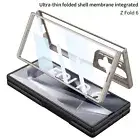 For Samsung Galaxy Z Fold 6 Full Body Clear Case with Built-in Screen Protector