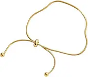 SAFIGLE Nklets for Women Fashion Anklet Push and Pull Design Lightweight Comfortable Skin-Friendly Summer Anklet