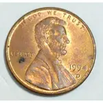 1994年美國林肯總統1分古幣收藏