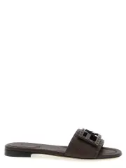 [Fendi] Fendi-Baguette Flat Shoes Marrone-Donna 36