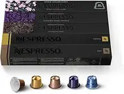 [Nespresso] Capsules OriginalLine, Variety Pack, Mild, Medium, Dark Roast Espresso Coffee, 50 Count Coffee Pods, Brews 3.7 ounce and 1.35 ounce (ORIGINAL LINE ONLY)