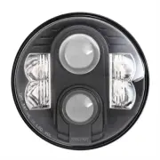 Pro Comp 76402P 7in Round Led Headlights Pair For Jeep Wrangler 97-06 (for: Jeep)
