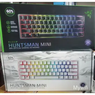 Razer Huntsman Mini 60%機械式鍵盤 全新無注音 白色紅軸現貨