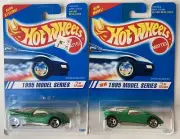 Hot Wheels 1995 Model Series Lot of 2 Speed Blaster 3-Spoke & 5-Spoke VARIATIONS