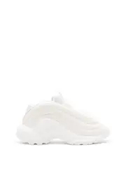 [Diesel] Diesel - S-D-Runner X-Slip-on sneakers with matte Oval D instep - Sneakers - Unisex - White 39 White