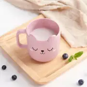 Wheat Straw Cartoon Expression Mouthwash Cup Creative Children Brushing CuPW
