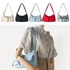 Retro Motorcycle Bags Multi-pocket Light Texture Nylon Bag Women Handbag