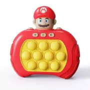 Super Mario Pop Push it Game Controller Sensory Fidget Toy Electronic Whack Mole