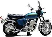 Die-cast Classic Motorcycle Alloy Model 1:24 Scale for CB750 1969 Fan Collection Display Home Decoration Ornaments Motorcycle Model with Steering Movable Stand