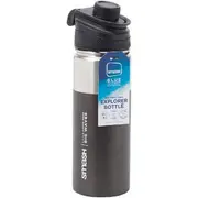 Smash Blue Stainless Steel Explorer Bottle 530mL Black