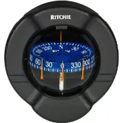 Ritchie SR-2 Venture Sail Boat Compass w/Clinometer - Bulkhead Mount - Black...
